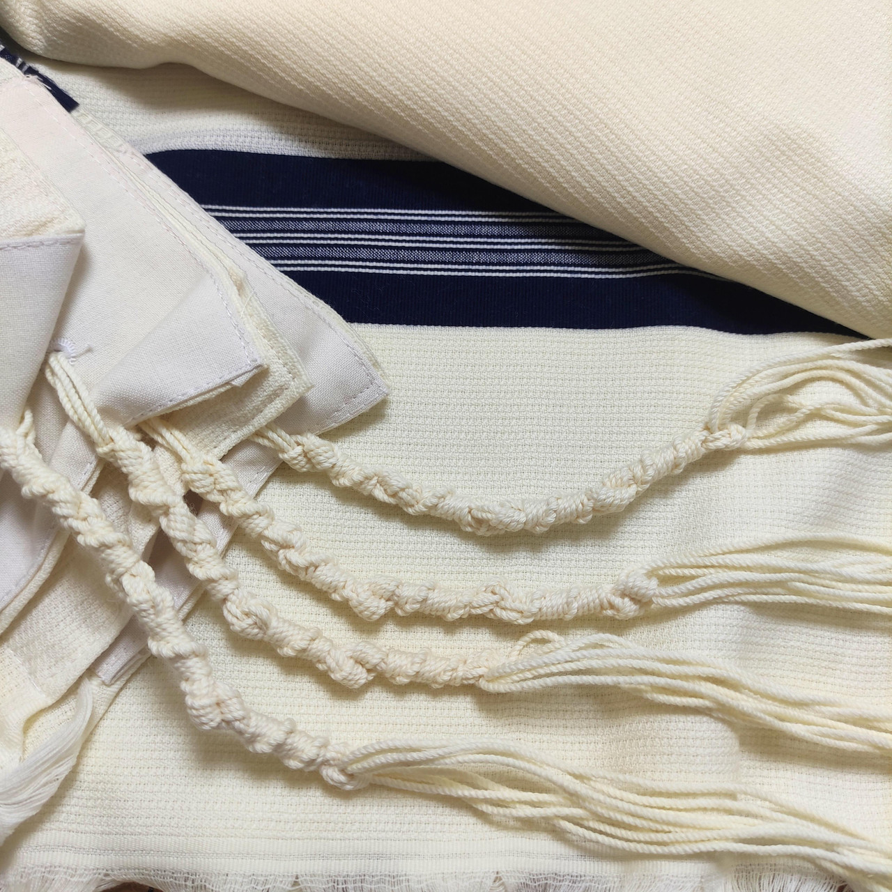 Arbel Midnight Blue Tallit, size 70