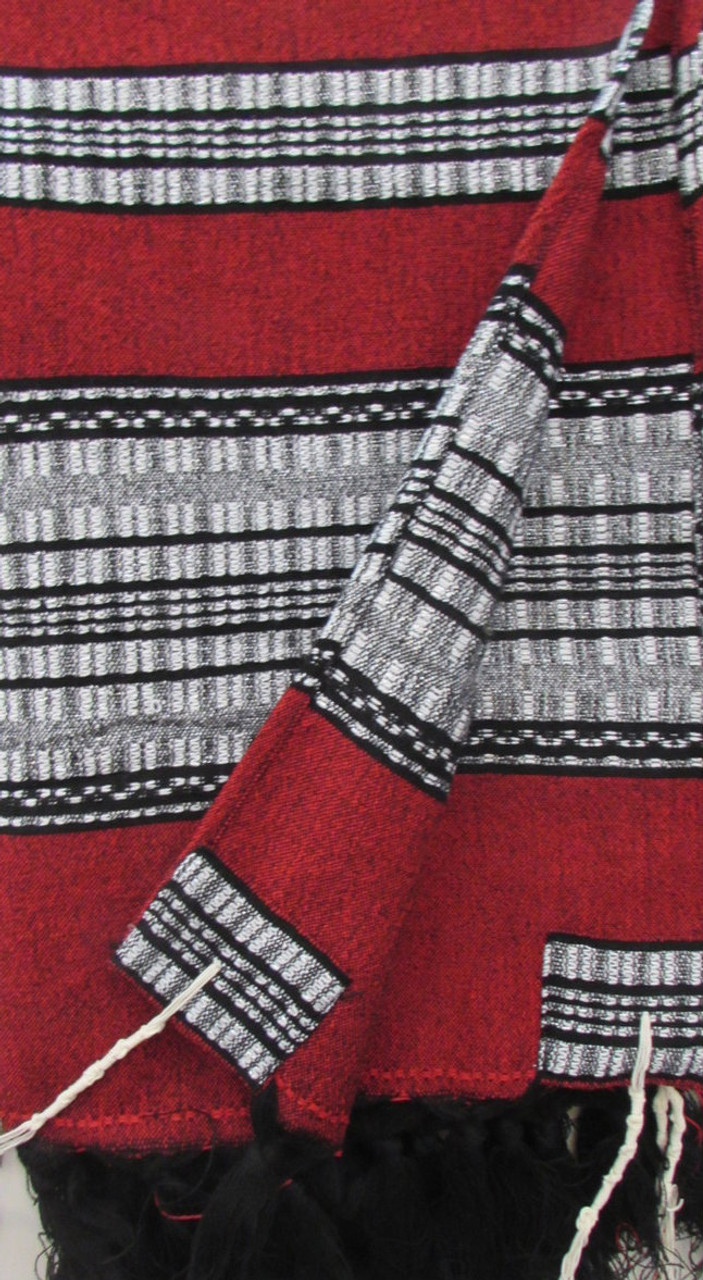 Gabrieli Red with Black & Gray