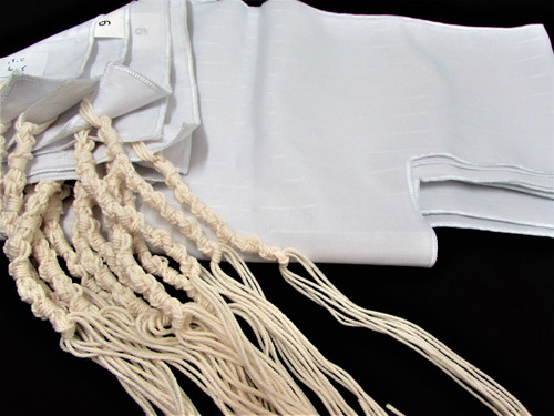 Traditional Tallit Katan with Sephardic Tzitzit