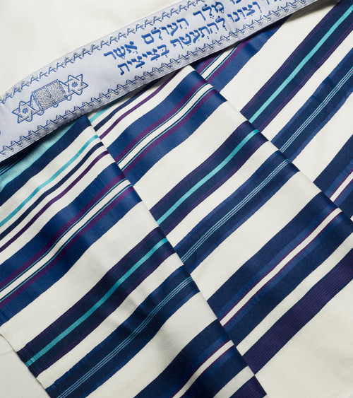 Bnei Ohr Blue Medley Tallit