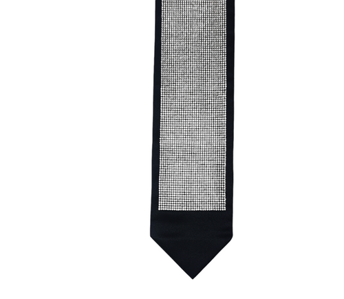 Black Atara with White Crystals - Nitzotz