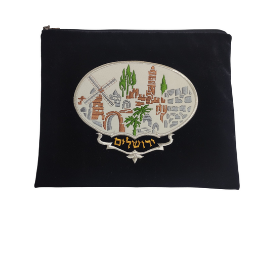Jerusalem Collage Impala Tallit Bag