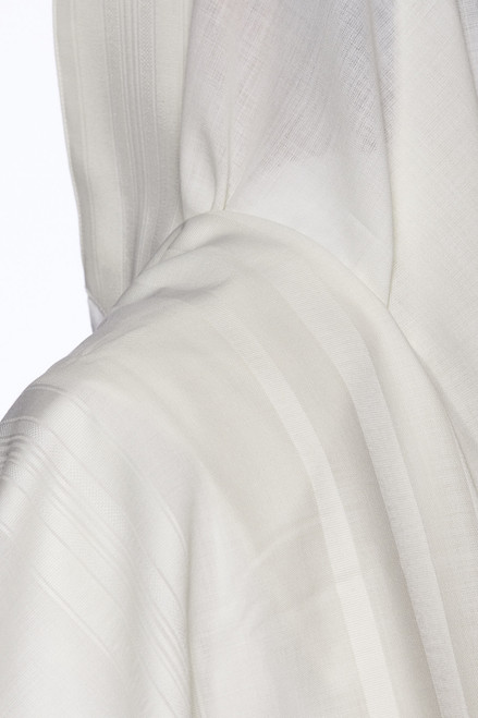 Modim Ultralight White-Striped Traditional Wool Tallit