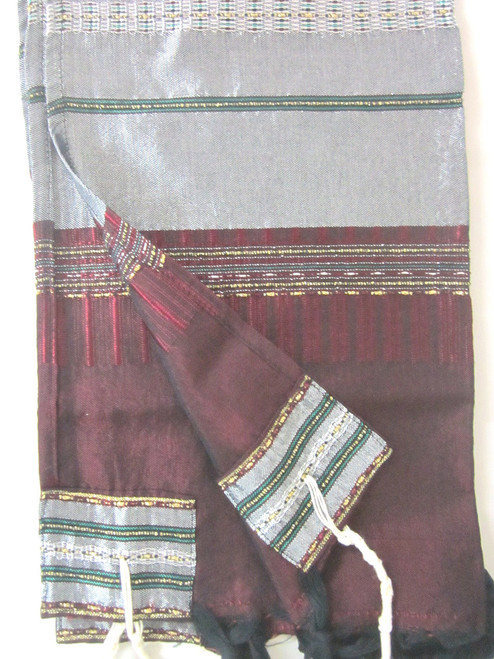 Gabrieli Sangria Gem Silk Tallit