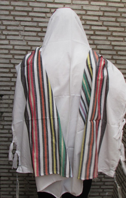 Blue Joseph's Coat Tallit - Ben's Tallit Shop