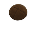 Caramel Brown Suede Kippah