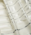 White-Silver Wool Tallit