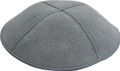 Gray Suede Kippah