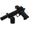 Kizuna Works BSK43 with red dot, tracer, and magazine right facing view