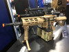 G&G CM16 LMG Airsoft Gun Tan