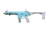 G&G FAR 9 Folding Pistol Caliber Airsoft Rifle Macaron Blue