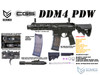 EMG CGS Series Daniel Defense Licensed DDM4 RIII Series Gas Blowback Airsoft Rifle PDW