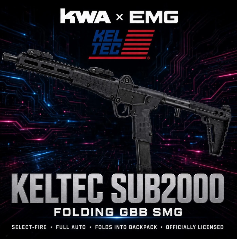 EMG x KWA Keltac Sub2000 Gas Blowback