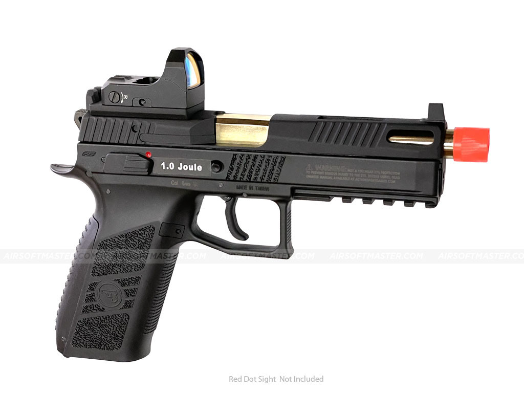 ASG CZ P09 OR Optics Ready CO2 Blowback Airsoft Pistol Black