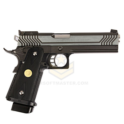 WE Tech HI-CAPA 5.1 Expert GBB Pistol (Silver/Black)