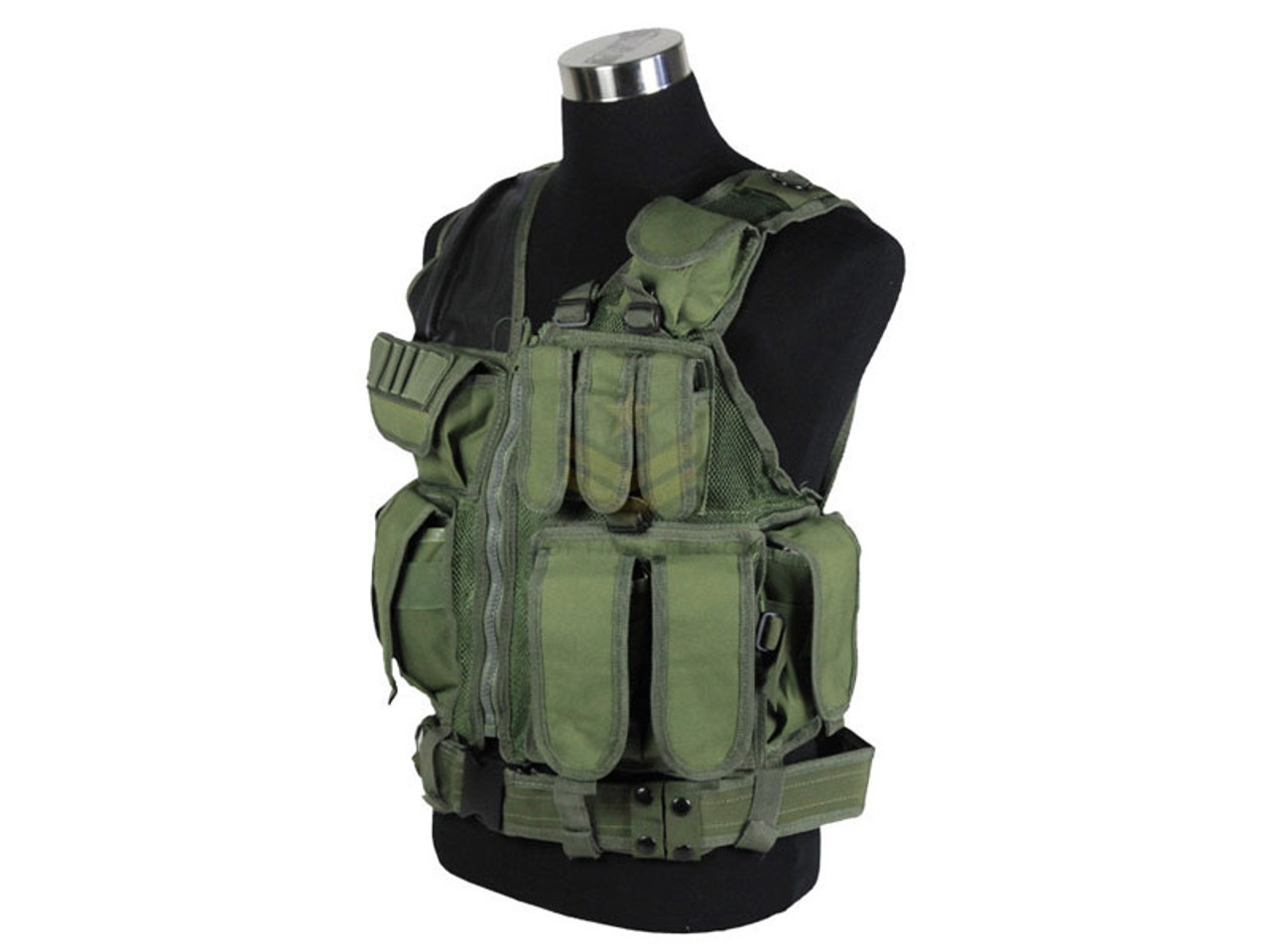 Defcon Tactical Crossdraw Vest OD