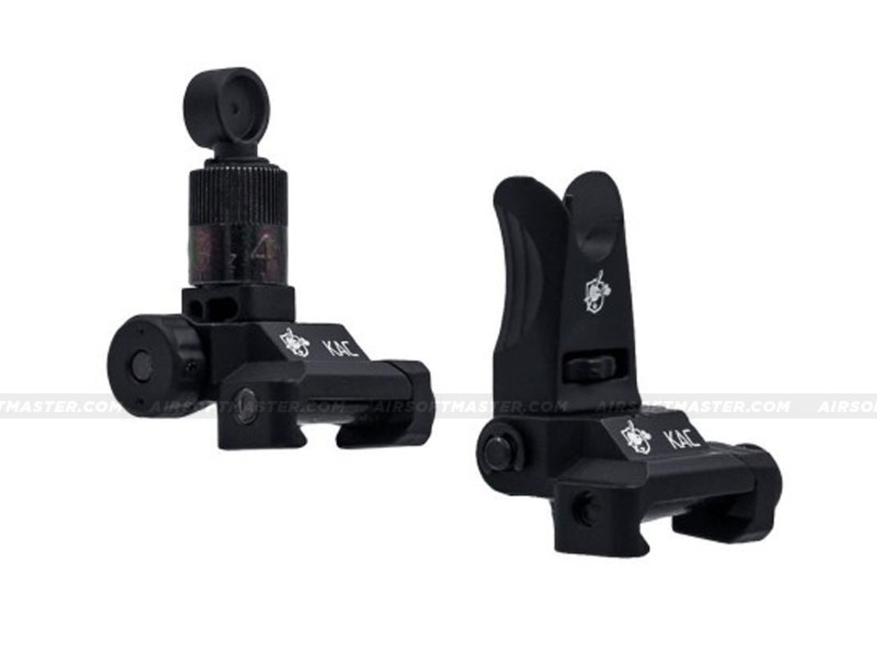 Knight's Armament Micro Flip-Up Sights Set Black
