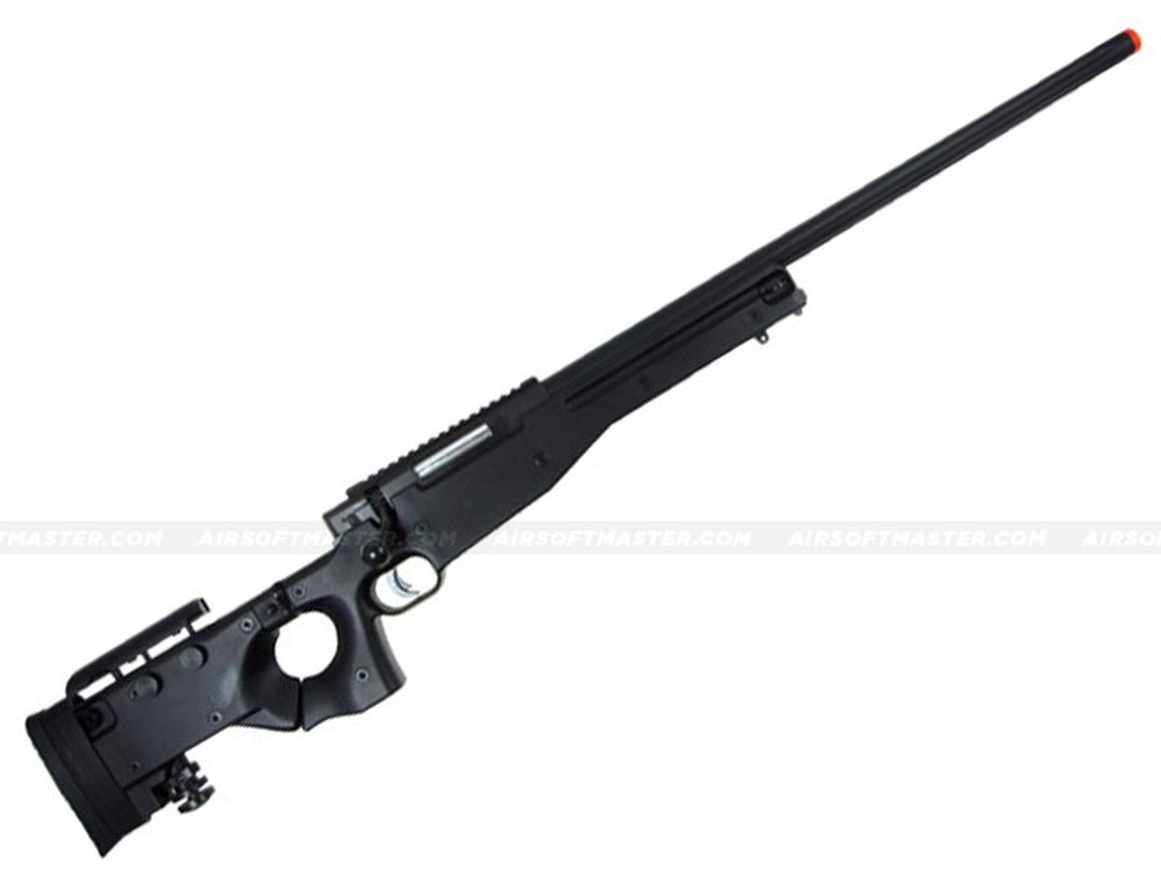 WELL L96 Bolt Action Airsoft Sniper Rifle w/ Folding Stock Black