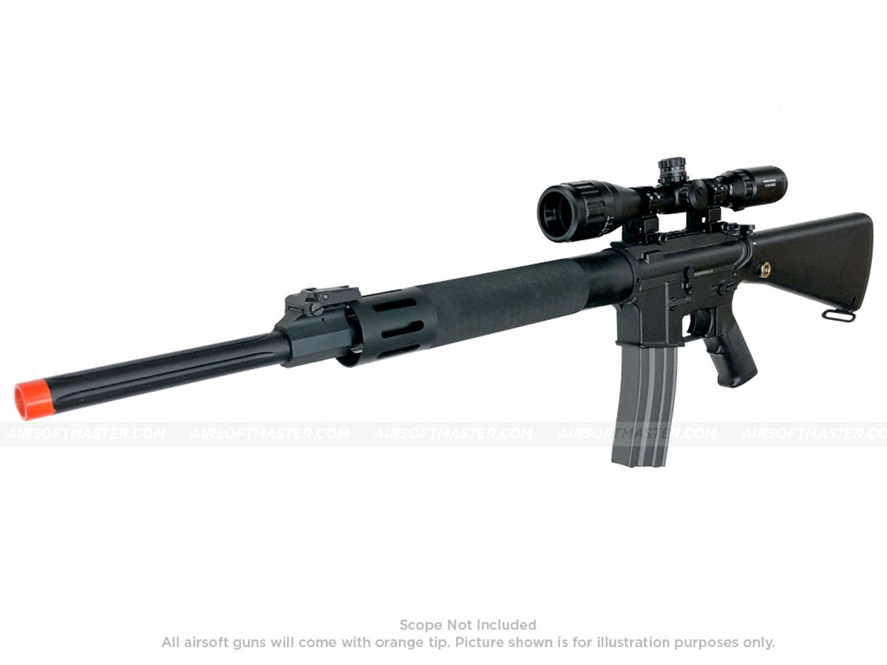 JG M16 DMR UFC AEG Rifle Electric Airsoft Gun Black