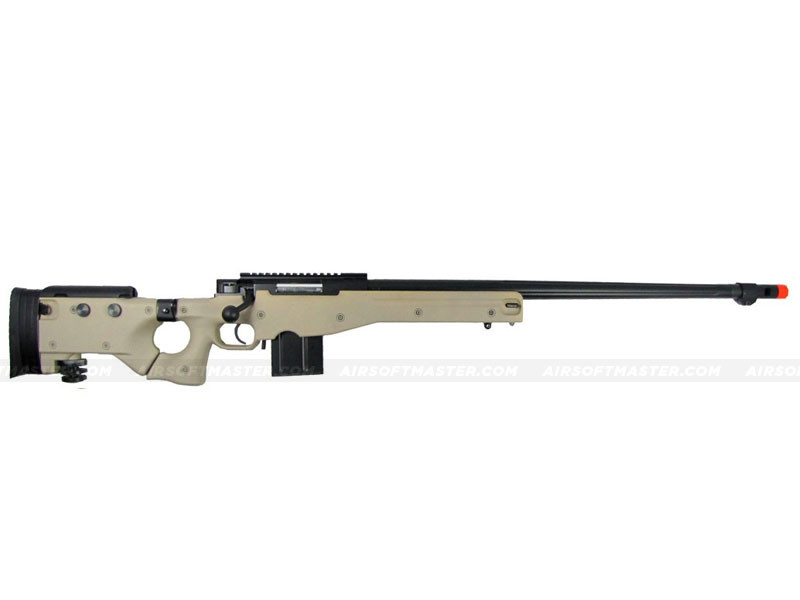 WELL L96 Single Bolt Action Spring Rifle Tan
