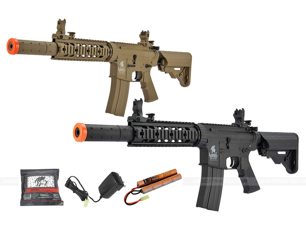 Lancer Tactical LT-15 M4 CQB-SD Gen2 Airsoft Gun