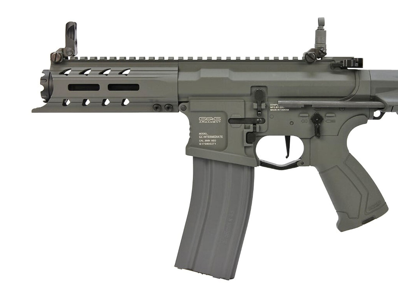 G&G GC16 ARP-556 M4 CQB Stubby Full Metal Airsoft Gun w/ Burst Mosfet