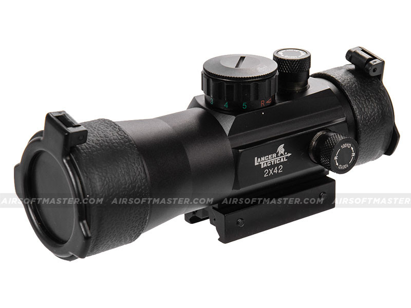 Lancer Tactical CA-443B Rifle Scope 2x Maginfication