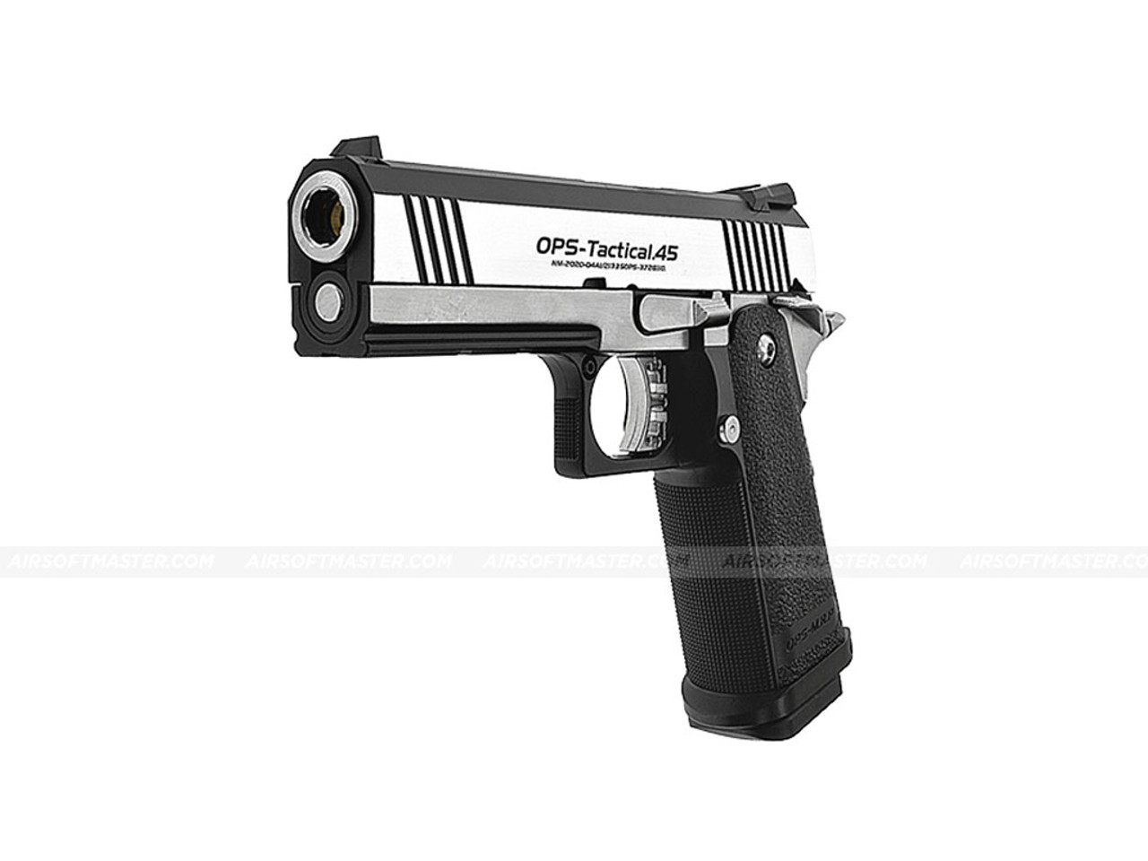 Hi-Capa 4.3 OPS Tactical GBB Pistol Silver