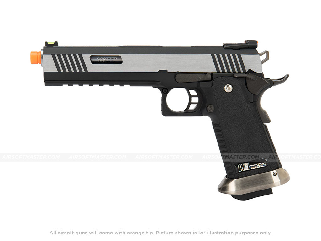 WE Tech 1911 Hi-Capa T-Rex Competition Gas Blowback Pistol with