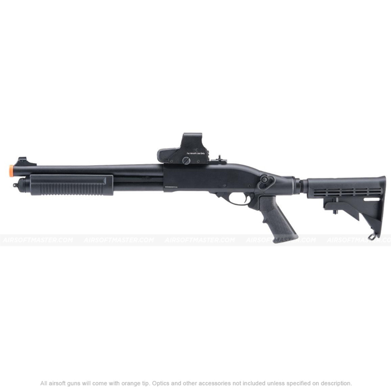 Swiss Arms M870 Airsoft Full Metal Spring Pump-action Shotgun