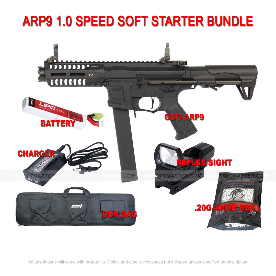 Airsoft Master ARP9 Speed Soft Starter Bundle