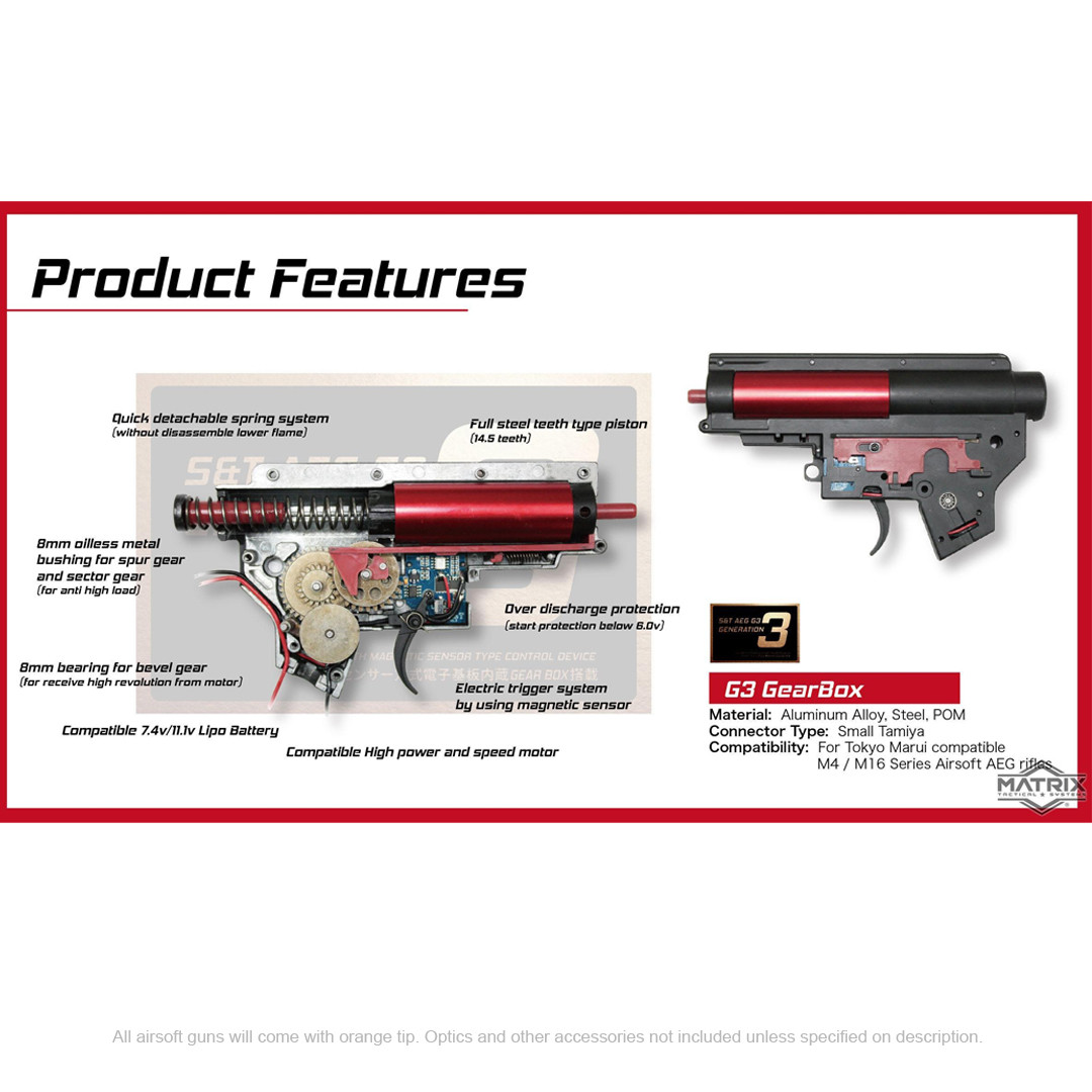 Matrix Sportsline Daniel Defense Licensed MK18 Mod1 Airsoft AEG
