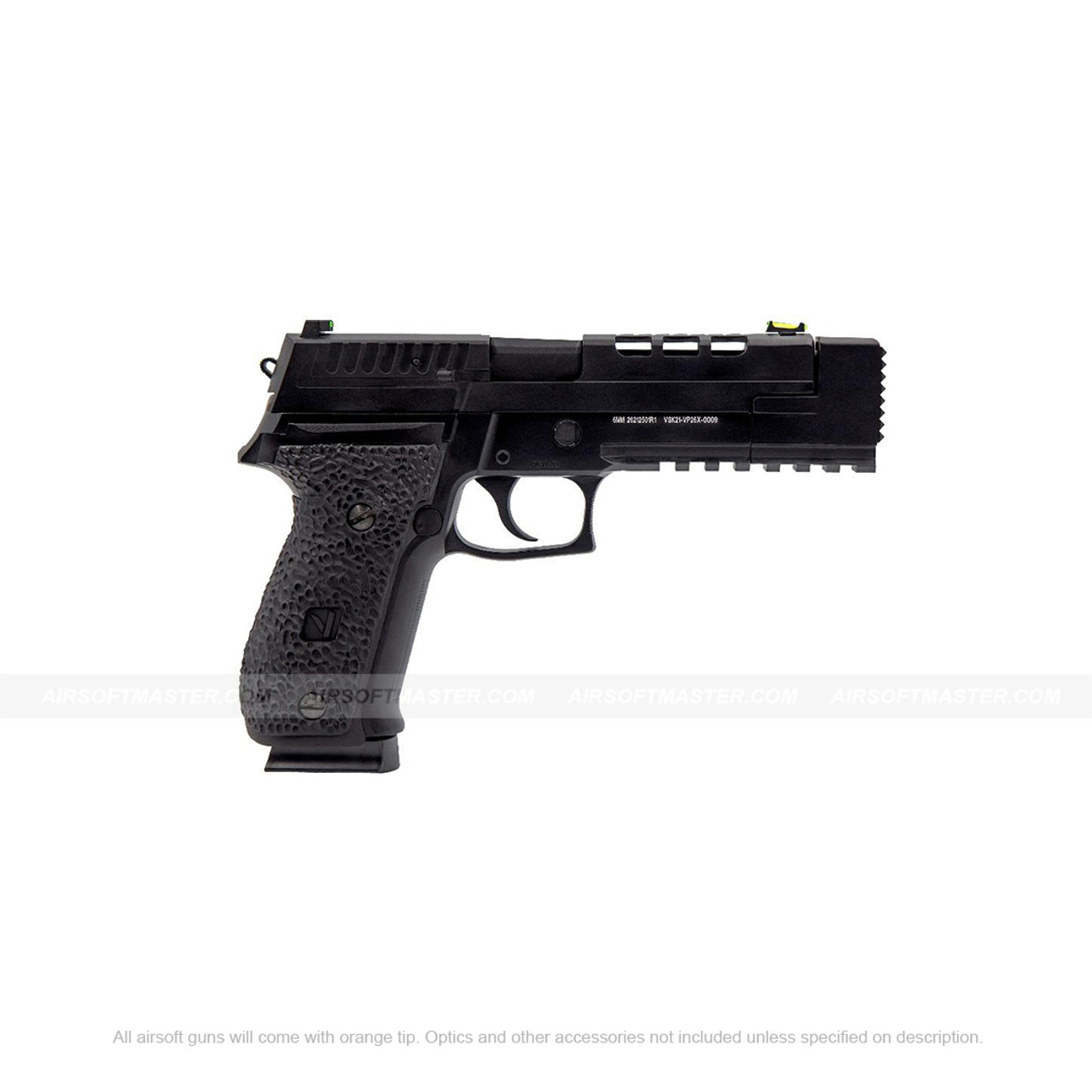 Vorsk Airsoft VP26X Gas Blowback Pistol w/ Micro Red Dot Starter Package  (Black)