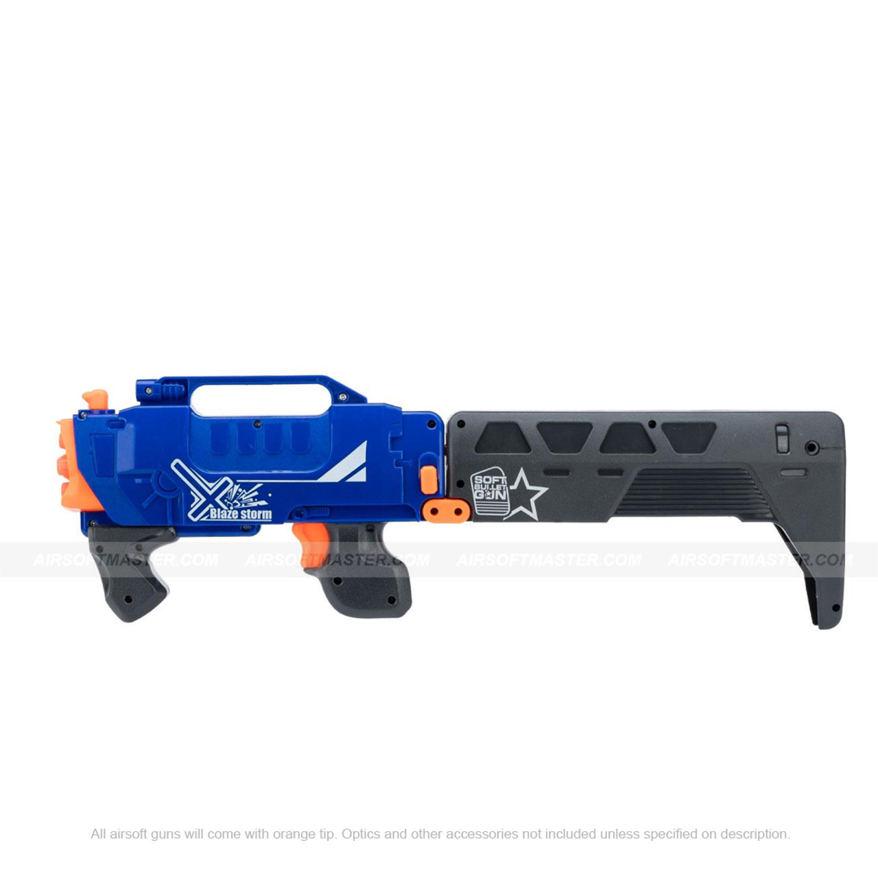 Blaze Storm Foam Blaster Foldable Pump Action Dart Gun 