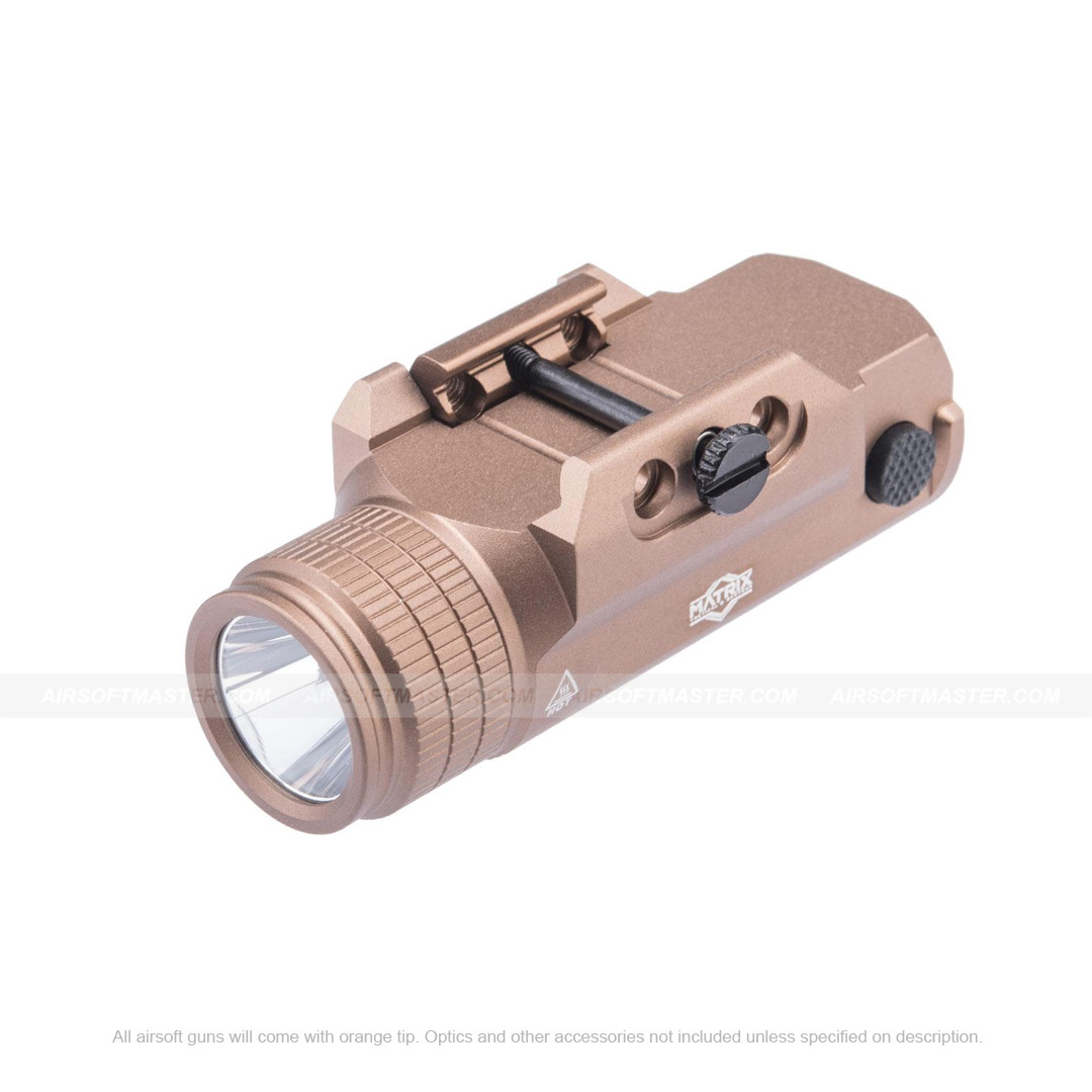 Matrix Max-luminous Weapon Mount Combat Flashlight - AirsoftMaster.com