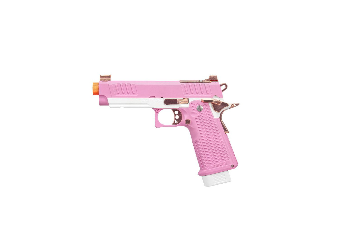 G&G STP45 Pink Gas Hi-Capa Airsoft Pistol (Pro / Standard)