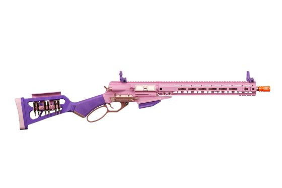 G&G Armament LEVAR-15 Gas Blowback Airsoft Rifle - Pink
