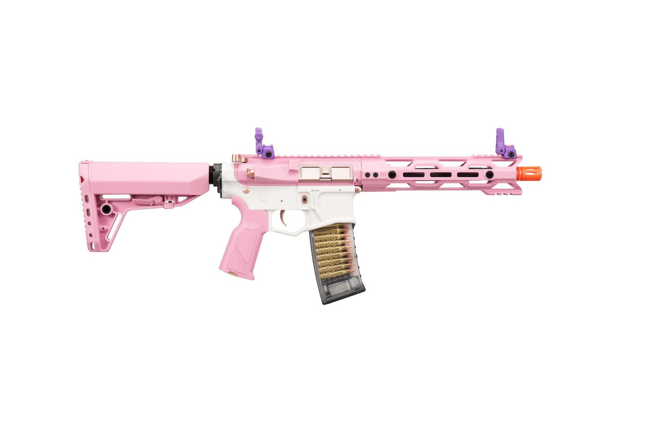 G&G CM16 Stealth 556 Taffy Pink Airsoft Gun Ã¢â‚¬â€œ Lightweight
