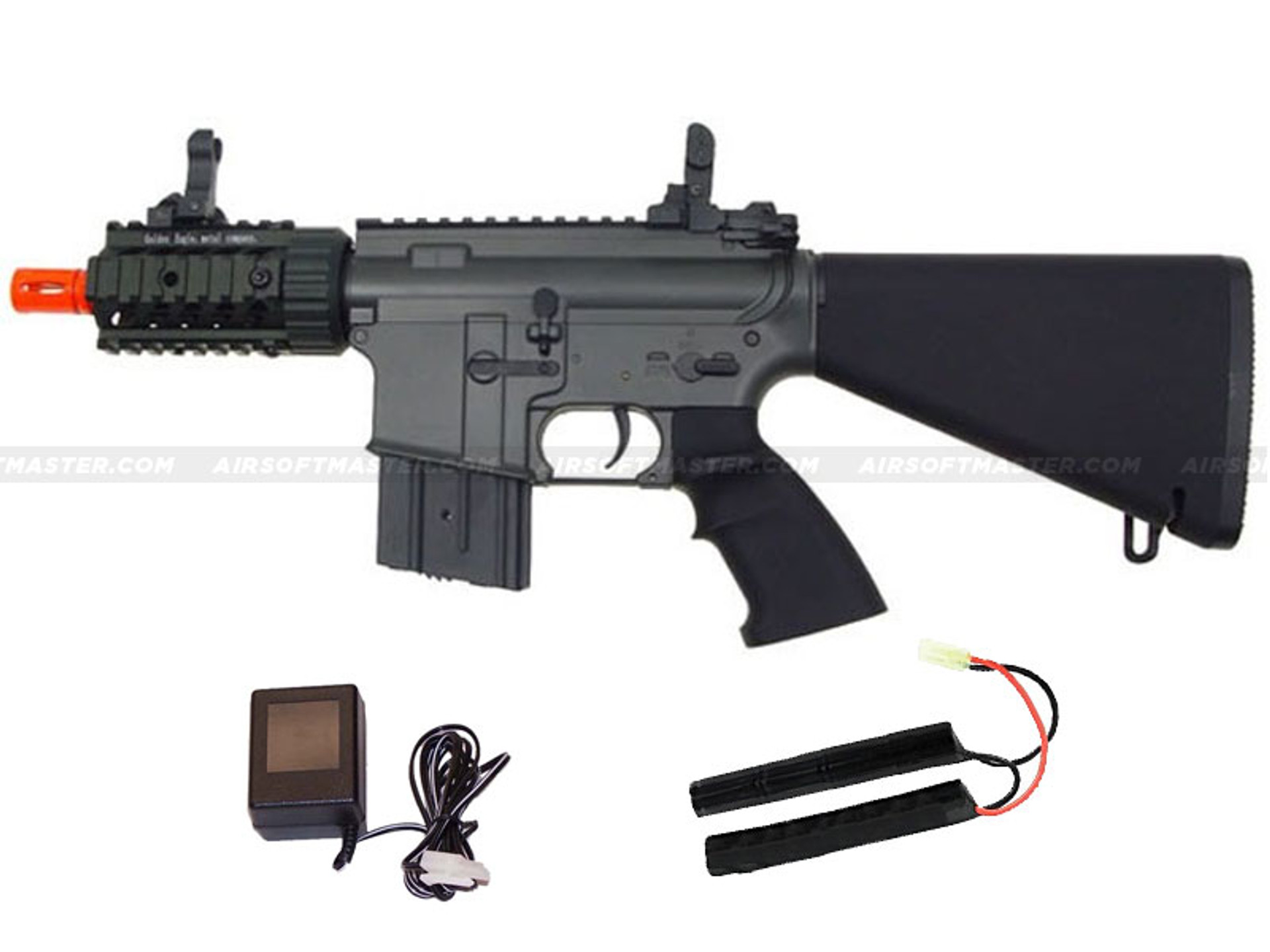 Jg Stubby Killer M4 Cqb Airsoft Gun Black 4078