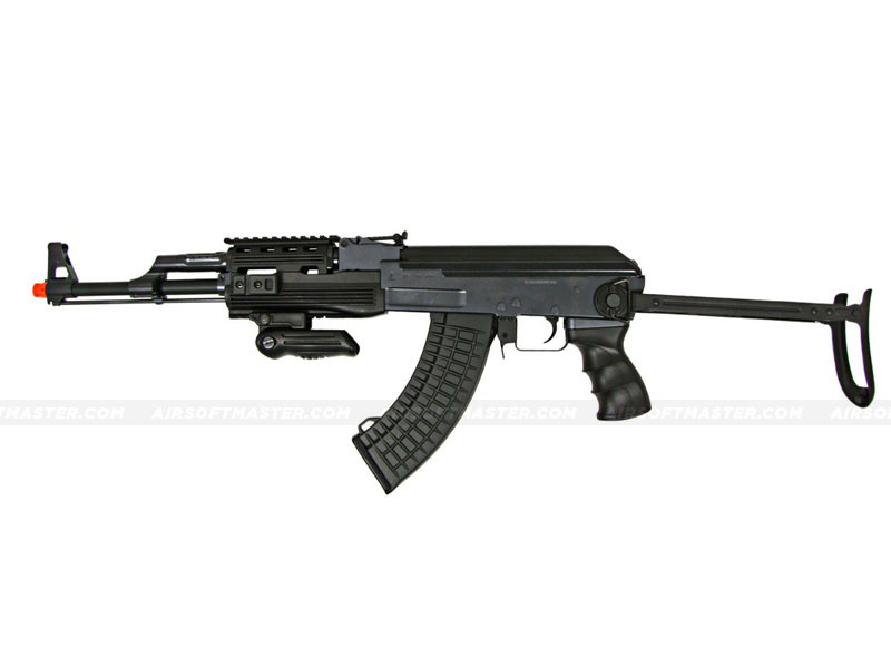 JG AK47S Tactical Electric Airsoft Gun Black