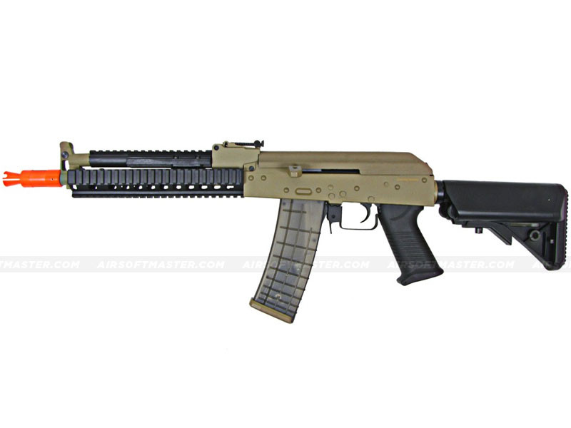 JG AK47 RIS Electric Airsoft Gun Tan