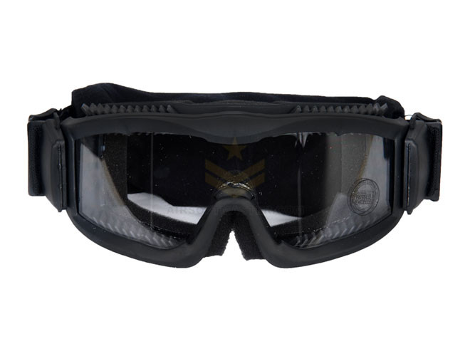 Lancer Tactical CA221 Airsoft Safety Goggles ANSI Certified Black