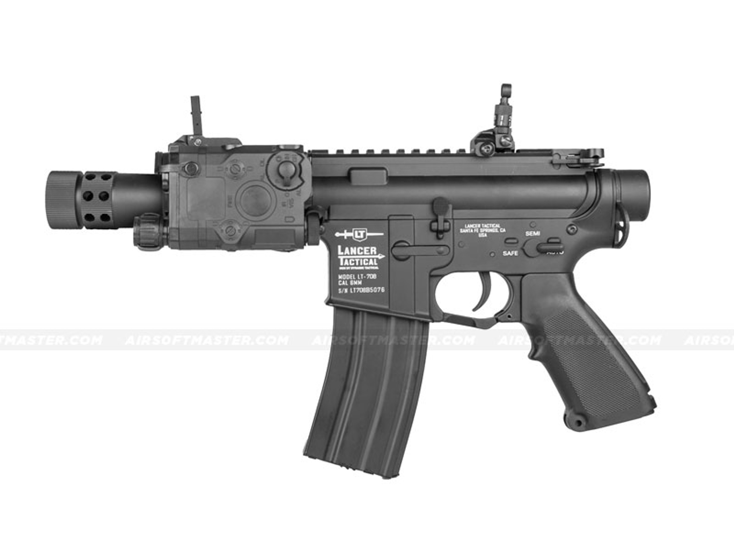 Is Lancer Tactical A Good Airsoft Brand The Lancer Tactical M4 Full Metal Stubby Airsoft Electric Rifle