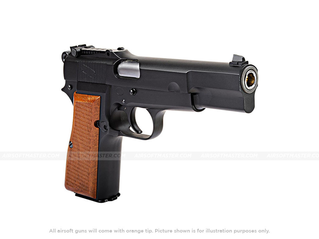 We Tech WE Tech Browning Hi-Power Blowback Pistol