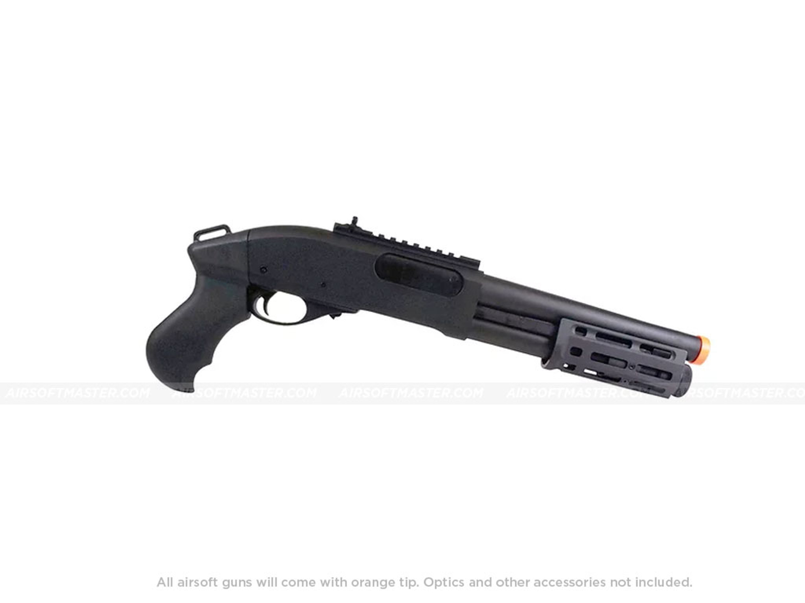 Golden Eagle M870 Airsoft Shotgun Full Metal w/MLOK rail