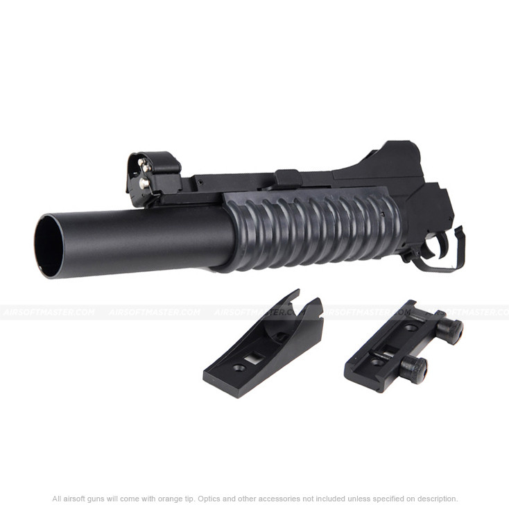 DBOYS Full Metal 3in1 Full Metal Long 40mm Airsoft Grenade Launcher