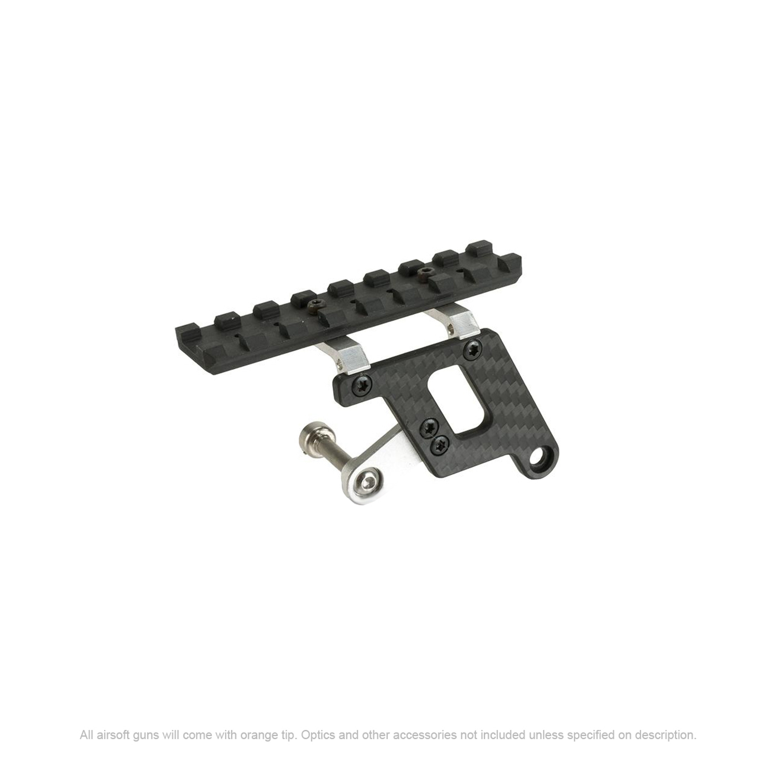 Matrix Graphite Optics Mount for Hi-Capa Airsoft Pistol
