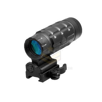 UTG Flip to Side 3X Magnifier With Quick Detach Flip to Side Mount