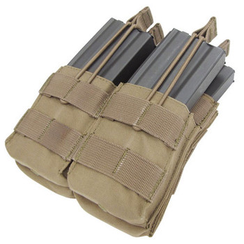 Condor MA43 Double Stacker M4/M16 Mag Pouch in Tan