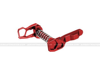 Ambidextrous Extended Magazine Release Catch for M4 Series Airsoft AEG (RED)